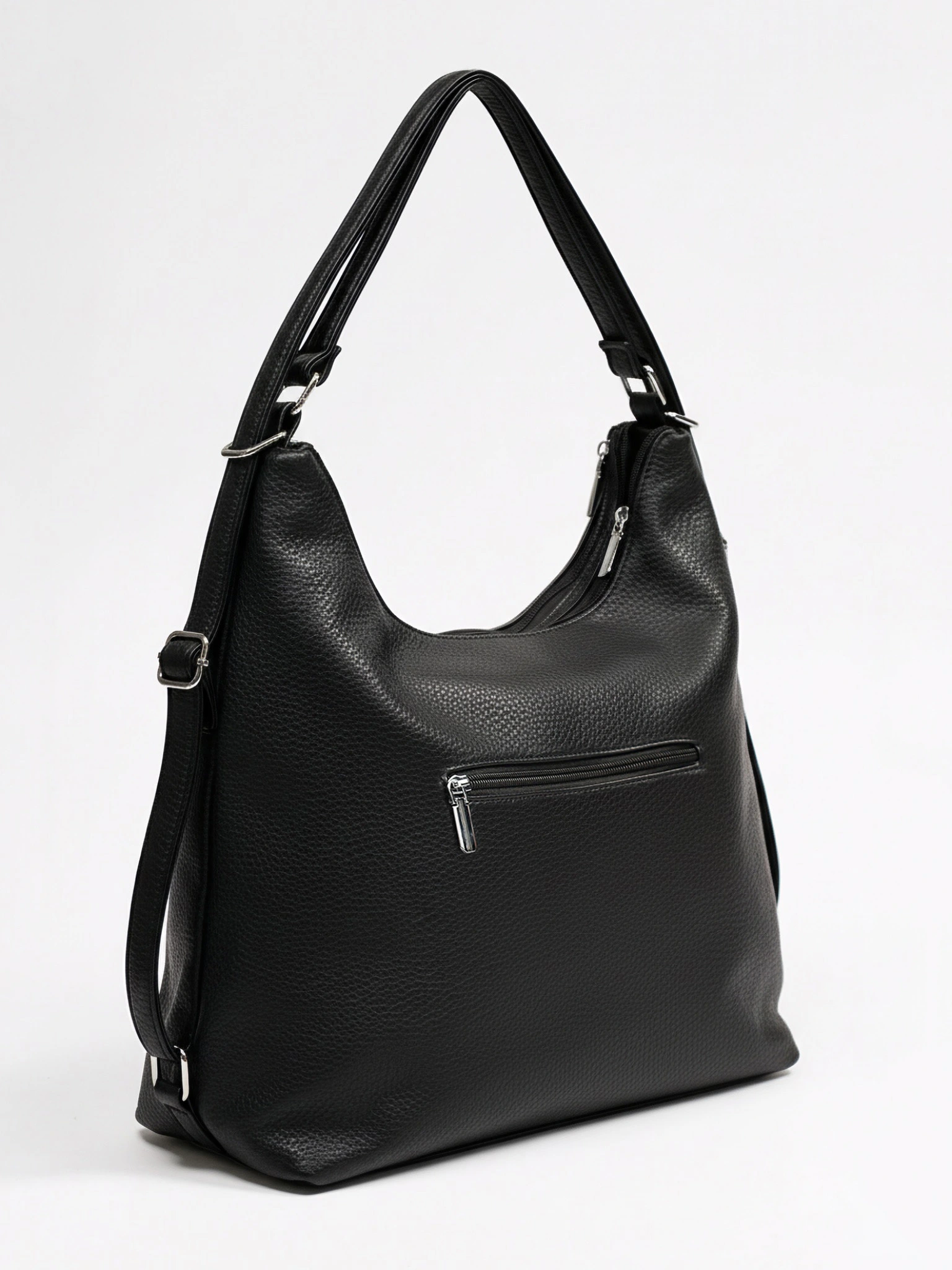 Сумка-шоппер  с декоративным пуллером со стразами в ассортименте